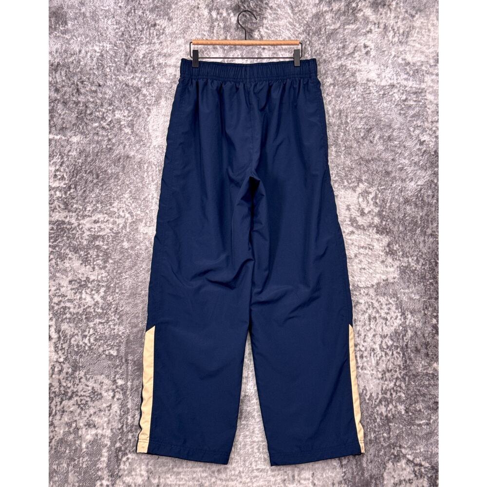 Vintage Nike Baggy Sweatpants XL Mens Windbreaker Navy Naval Academy Y2K - Picture 2 of 7